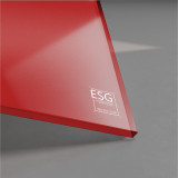 ESG Glas lackiert 8 mm RAL-/NCS-Farbe nach Wahl