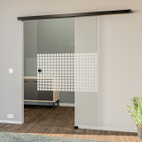 Glasschiebetür satiniert mit Motiv Aknor Glasschiebetür satiniert mit Motiv Aknor