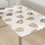 Glastischplatte satiniert mit Motiv - Leaf Glastischplatte satiniert mit Motiv - Leaf